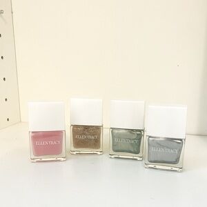Ellen Tracy nail polish bundle of 4